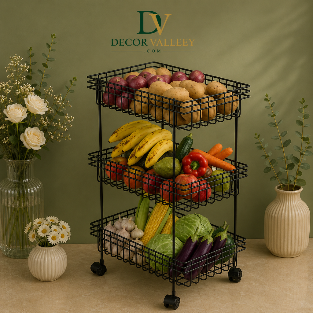 Multipurpose Fruits & Vegetable Stand/Kitchen Trolley