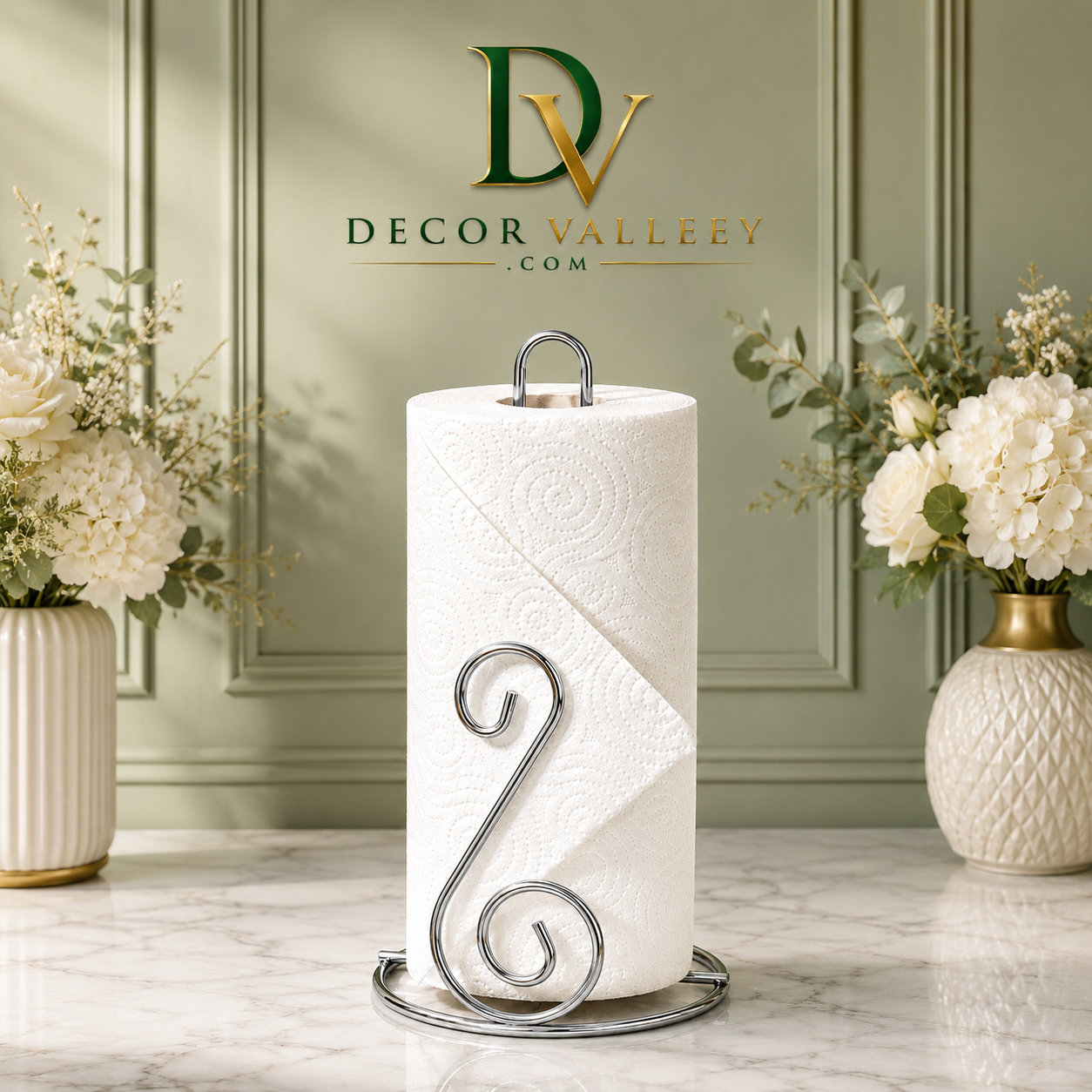 Kitchen Paper Towel Holder Stand