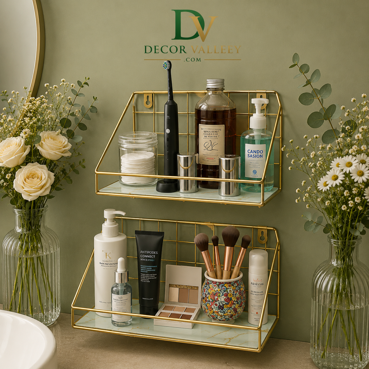 Multipurpose wall Mounted Storage Rack