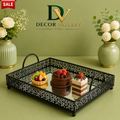 Luxury Mirror Serving Tray