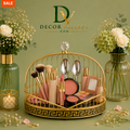 Luxury Golden Makeup Organizer