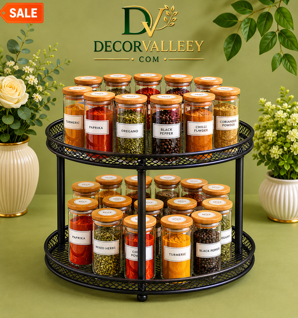 Spice Jar Organizer Rack