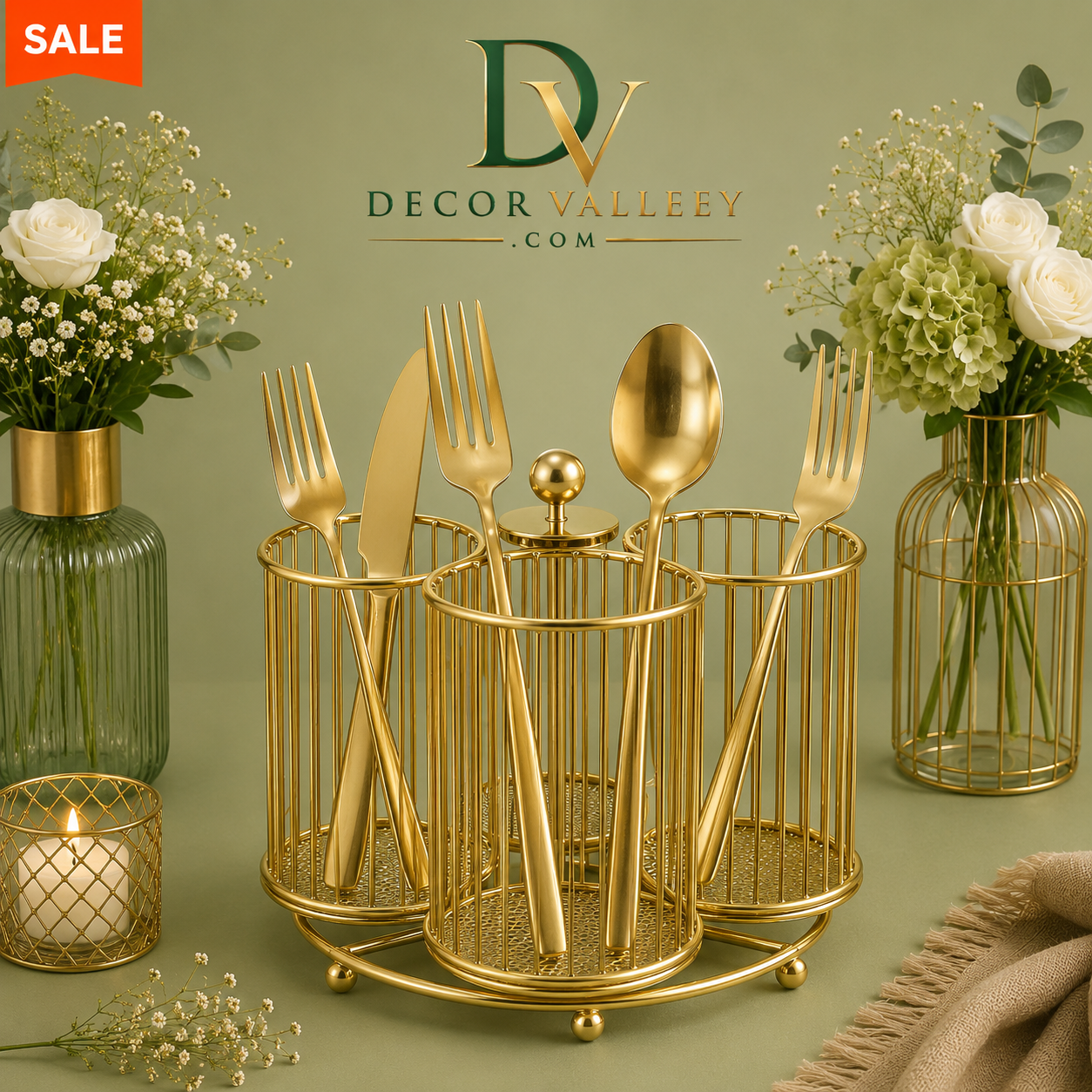 Luxury Pen Holder & Desk Organizer