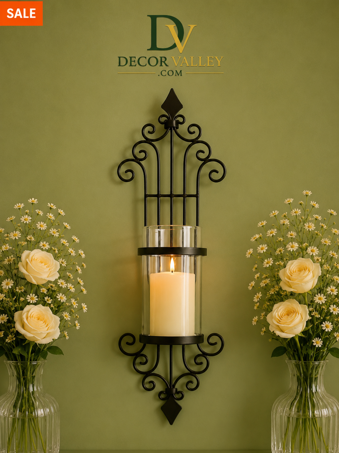 Modern Ring Design Candle Holder