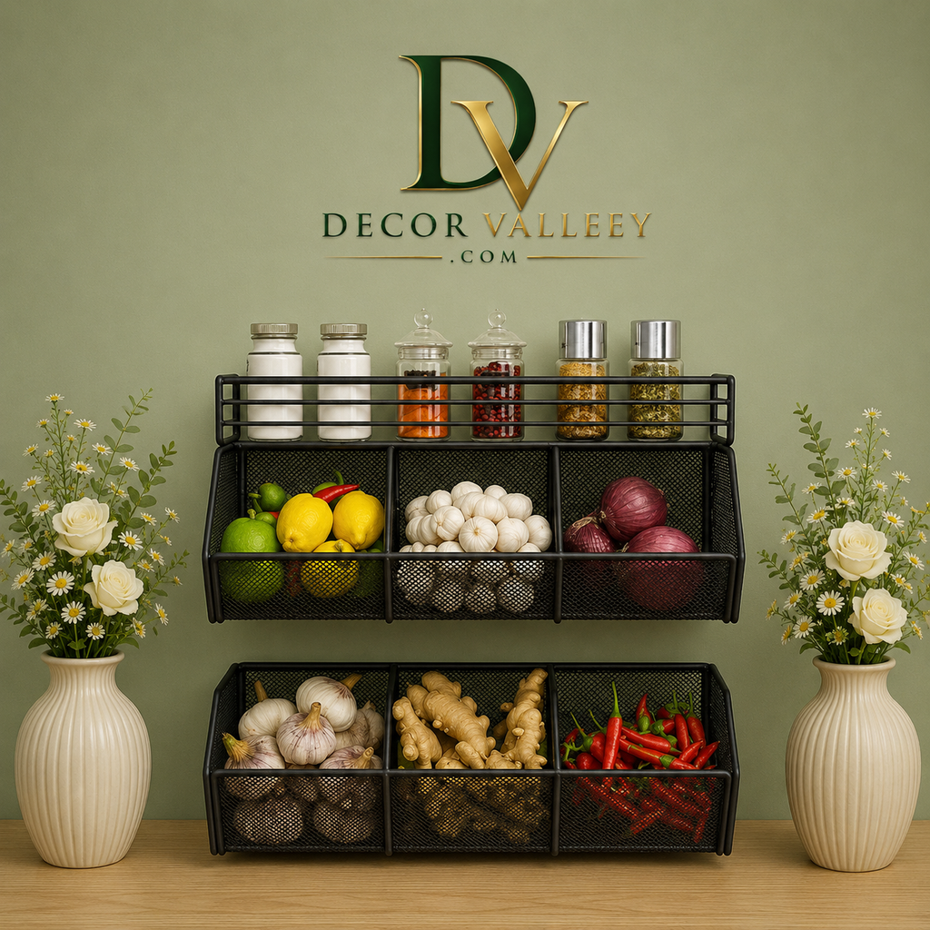 Multi Section Vegetable Organizer