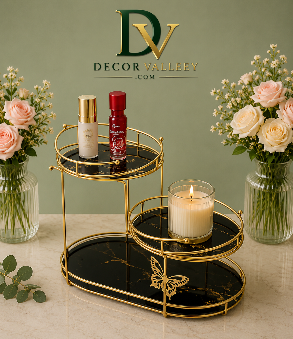 Luxury 3-Tier Vanity Organizer Stand