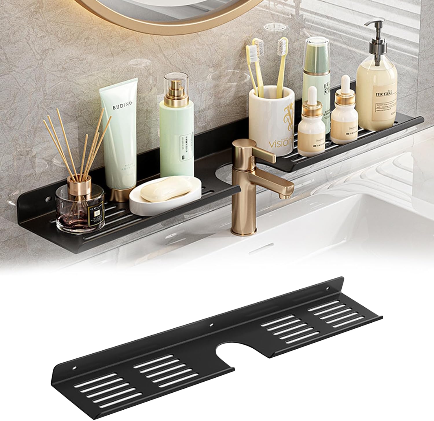 Steel Sink Storage Shelf
