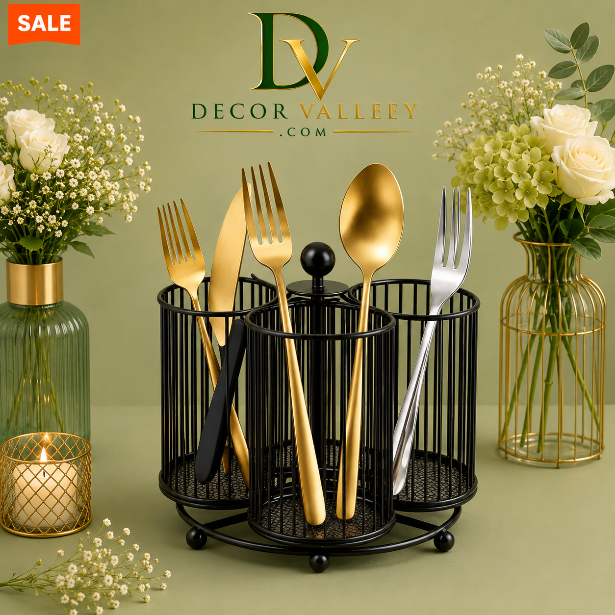 Luxury Pen Holder & Desk Organizer