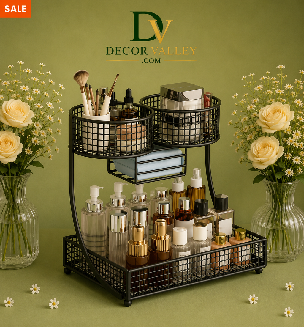 Mesh Countertop Serving & Organizer Stand