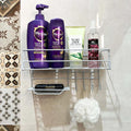 Bathroom Storage Shelf with Hooks and Soap Dish