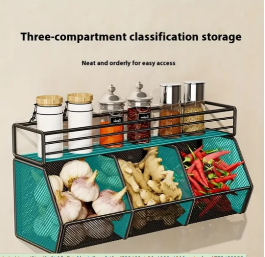 Multi Section Vegetable Organizer