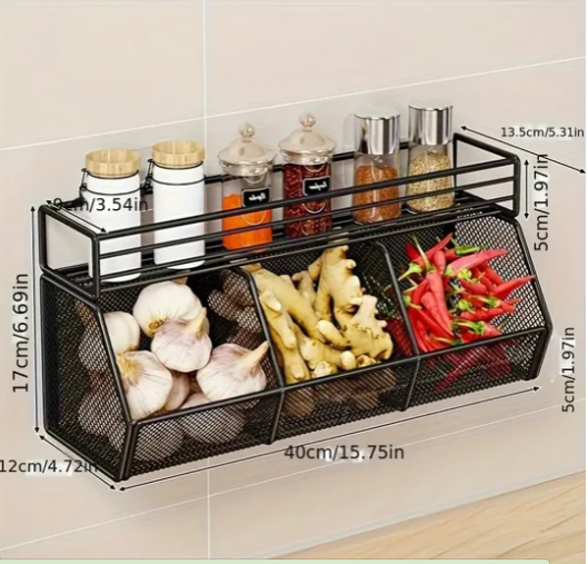 Multi Section Vegetable Organizer
