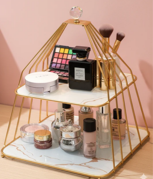 2 Tier Cosmetic Storage Rack