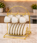 Golden Metal Dish Rack