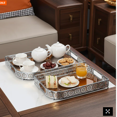 Decorative Serving & Vanity Organizer
