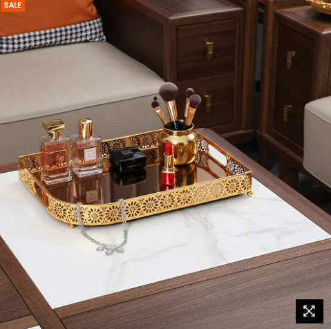 Decorative Serving & Vanity Organizer