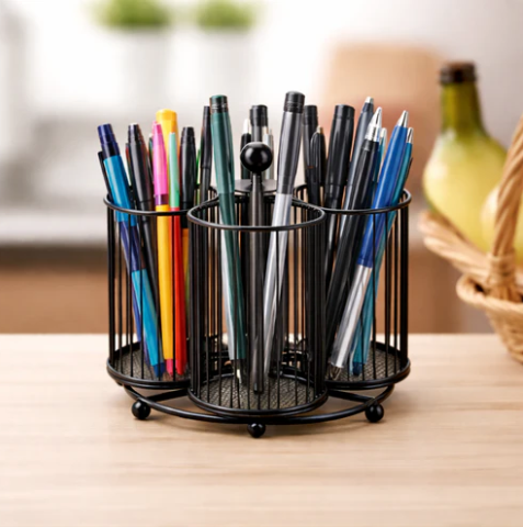 Luxury Pen Holder & Desk Organizer
