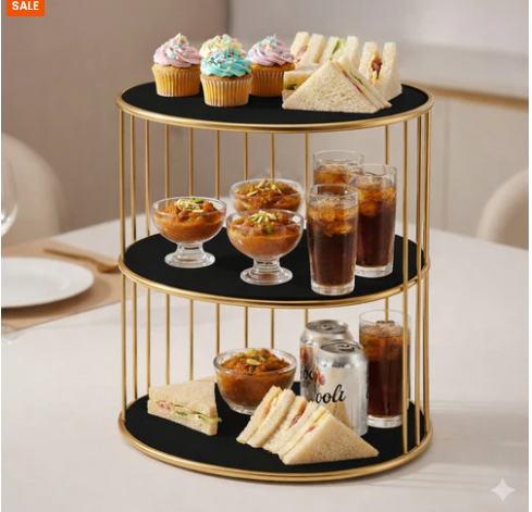 Luxury 3-Tier Serving & Display Stand