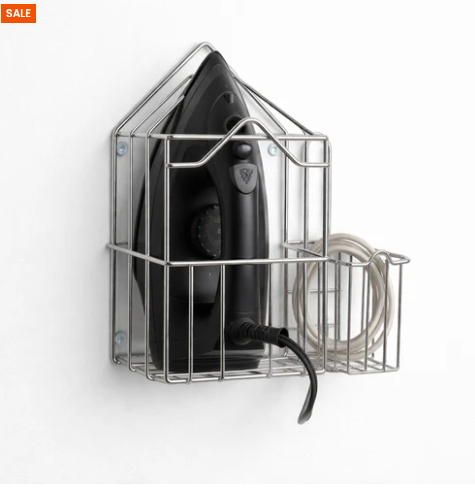 Wall-Mounted Iron Holder