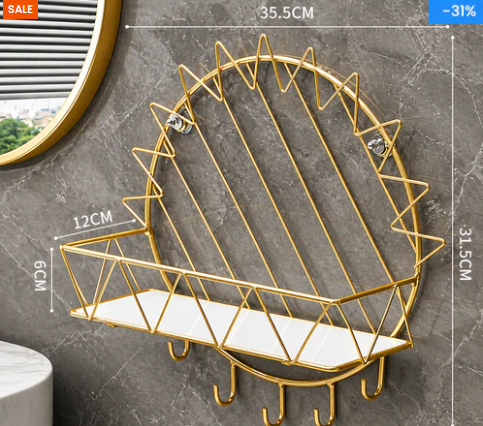 Bathroom Shelf Wall Mounted