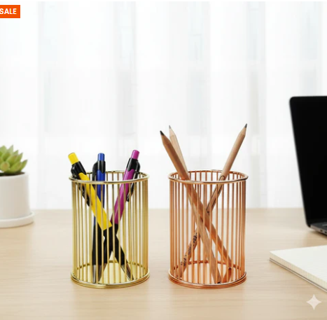 Makeup Brush Holder Pencil Cup Organizer