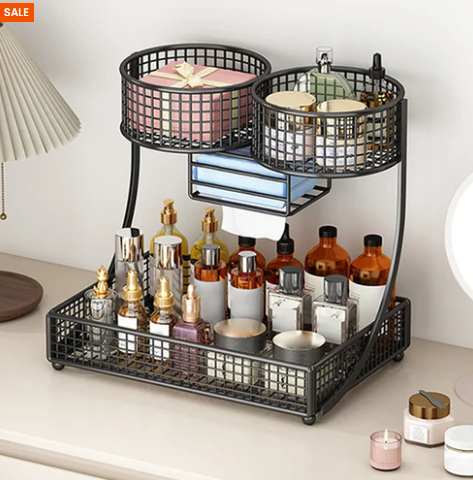 Mesh Countertop Serving & Organizer Stand