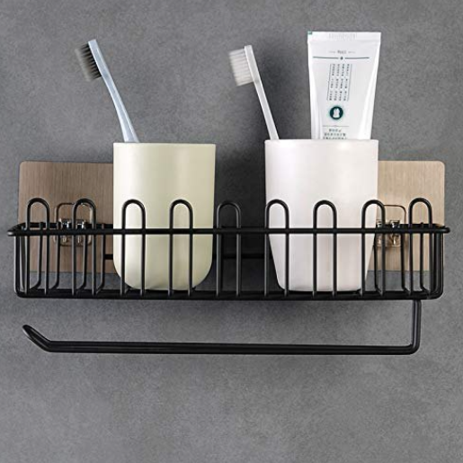 Wall Mount Storage Rack Bathroom Rack
