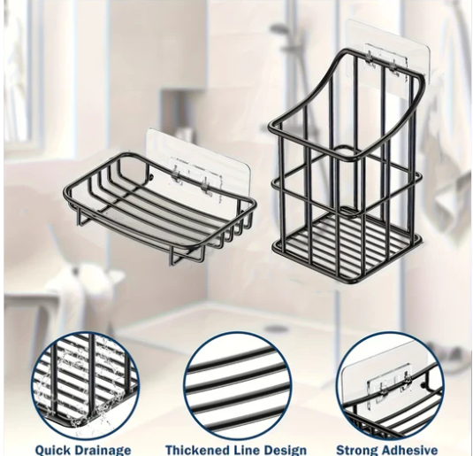 Stainless Steel Toothbrush Holder