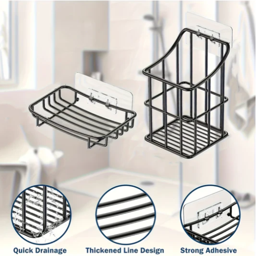 Stainless Steel Toothbrush Holder