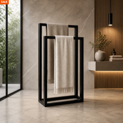 Modern Freestanding Towel Rack Stand