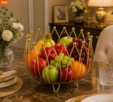Metal Wire Fruit Basket
