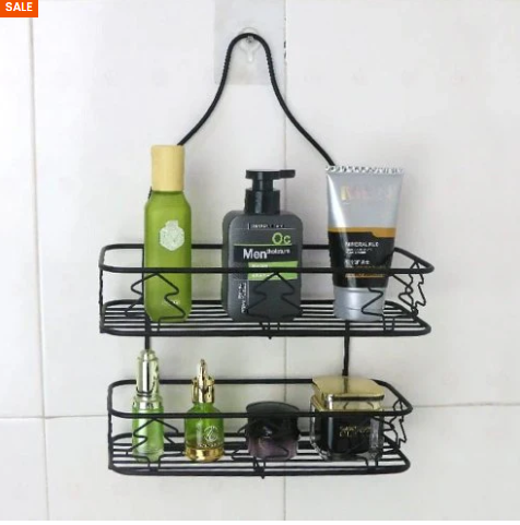 Double Layer Durable Bathroom-Rack