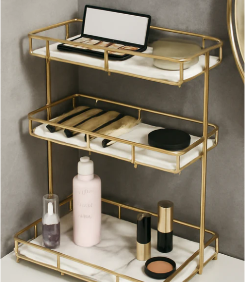 Makeup Organizer Cosmetics Storage 3 Tier