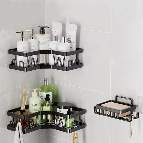 Bathroom Shelf Organizer (3-in-1 Set)