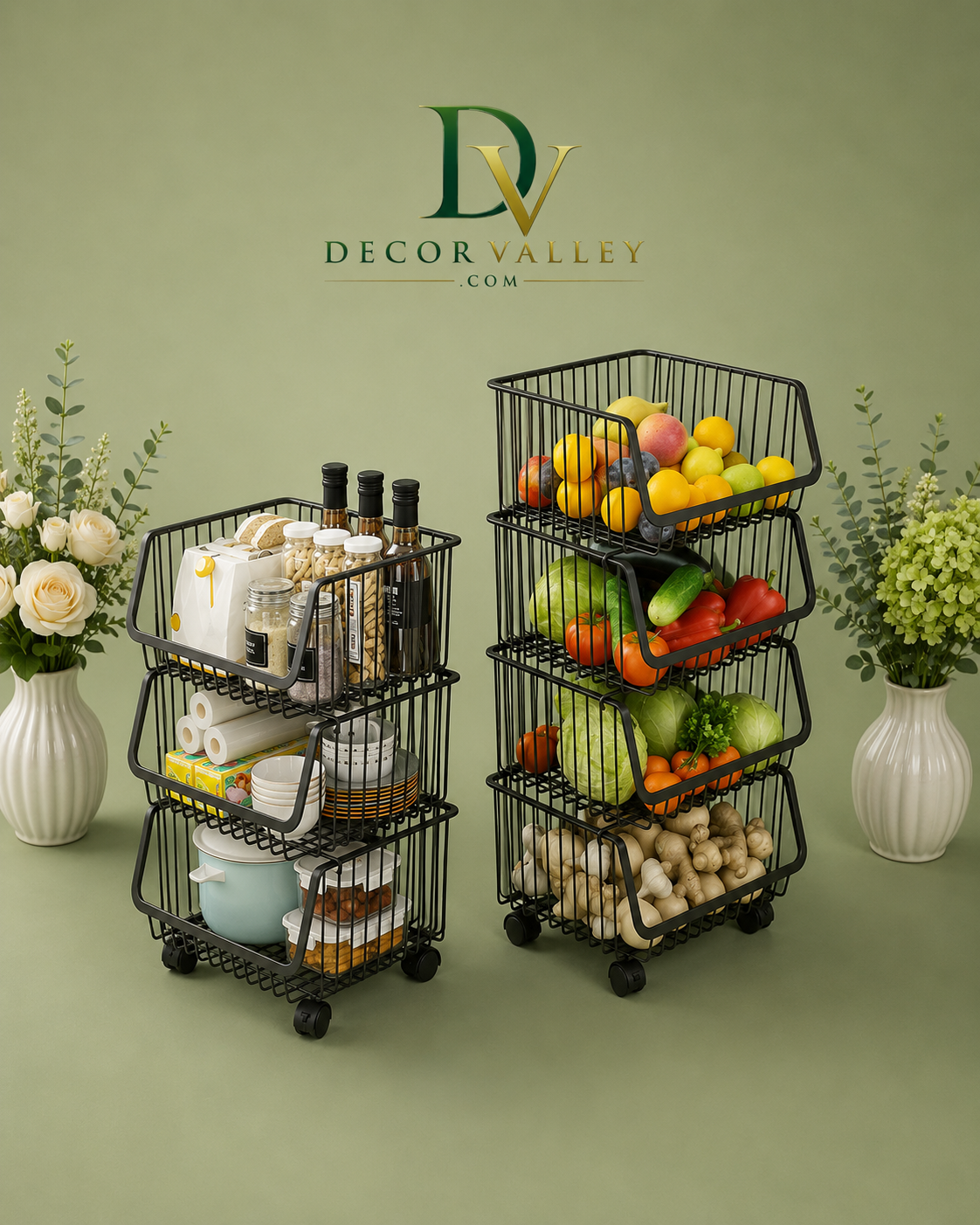 Vegetable & Fruit trolly