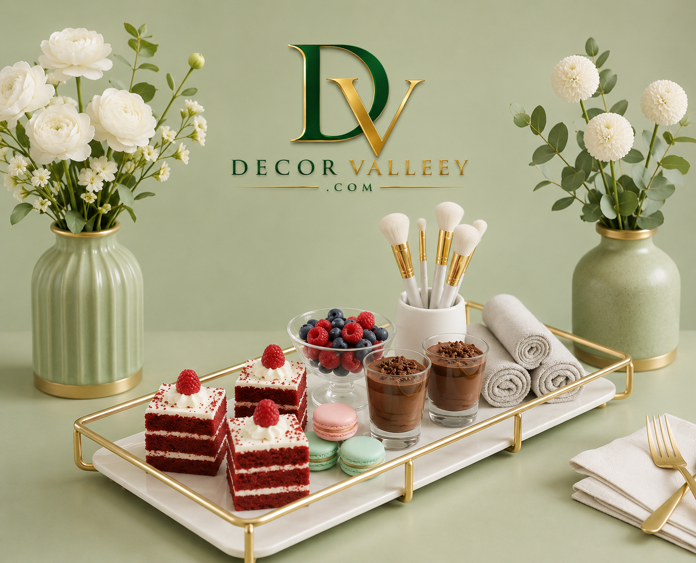 Premium Vanity & Serving Tray