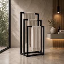 Modern Freestanding Towel Rack Stand