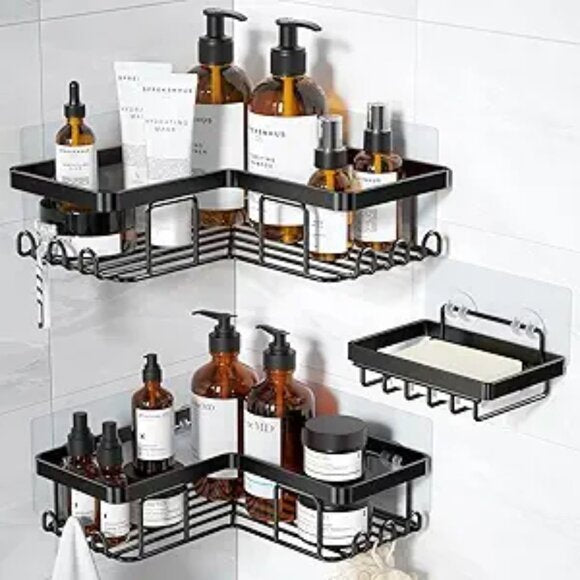 Bathroom Shelf Organizer (3-in-1 Set)